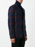 checked blazer 