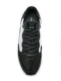 metallic detailing sneakers