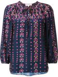 floral print blouse