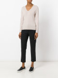 fine-knit sweater