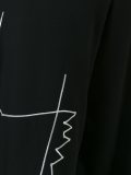 刺绣垮裤