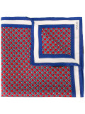 geometric print pocket square
