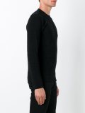 ribbed crew neck jumper