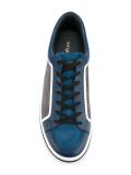 panelled sneakers