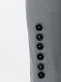 buttoned cropped trousers