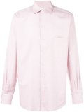 micro-print shirt
