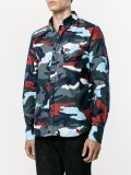 camouflage print shirt