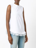 frill trim top