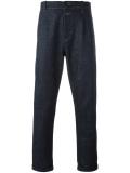 straight leg trousers
