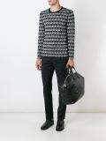 chevron pattern jumper