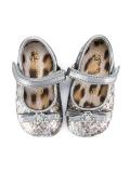 metallic crib shoes
