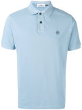 logo patch polo shirt 