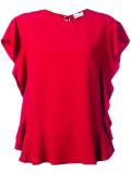 ruffle blouse