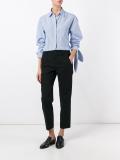 cropped tailored trousers