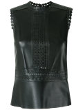 leather top