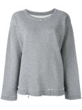 destroyed effect sweatshirt