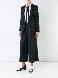 格子西装夹克