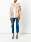 high shine jacket 