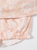 blossom jacquard dress with bloomers