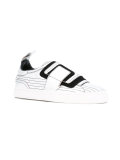metallic slip-on sneakers
