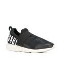 logo print slip-on sneakers