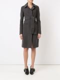 lace up trench coat