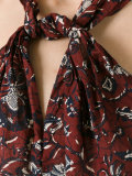 printed sleeveless dress