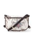 jacquard effect shoulder bag