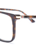 tortoiseshell square glasses