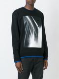 light print sweatshirt 