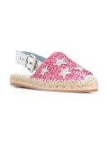 high shine espadrilles 
