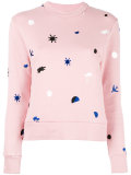 embroidered figures jumper 