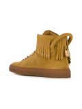 '125MM' fringed high-top sneakers