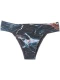 printed bikini briefs