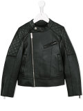 quilted detail bomber jacket