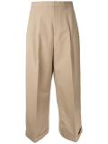 loose-fit cropped trousers