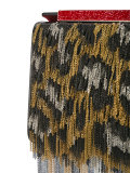 leopard print chain Vanite bag