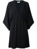 knee length charmeuse dress