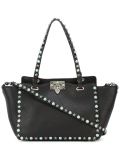'Rockstud Rolling'梯形手提包
