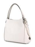 large perforated detailing tote