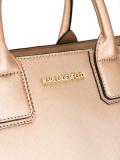 large metallic tote