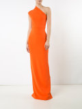 single shoulder maxi dress