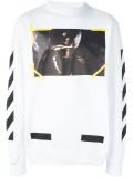 painting print sweatshirt