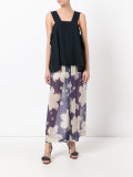 floral print trousers