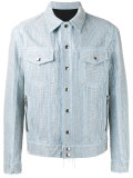 embellished denim jacket