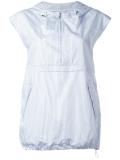 pinstripe hooded top