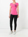 chest embroidered logo T-shirt