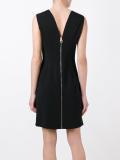 V-back jersey dress