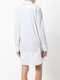 pleated shirt dress