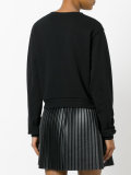wink patch sweatshirt 